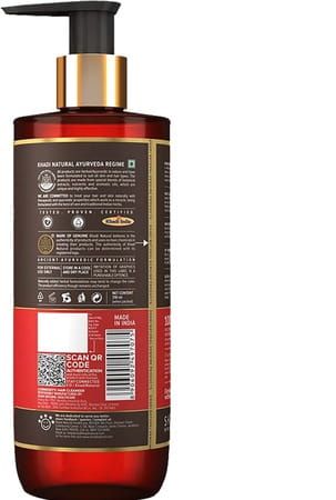 Khadi Natural Hibiscus & Aloevera Hair Cleanser With Reetha & Amla - Powered Botanics 310 Ml