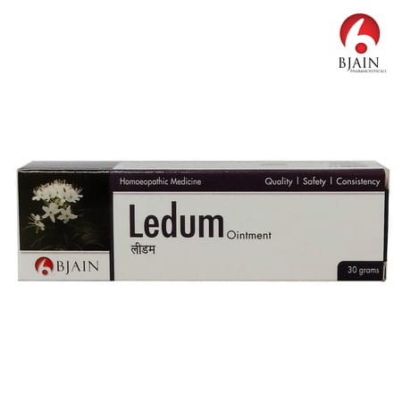 Bjain Ledum Homeopathic Ointment - 30gm