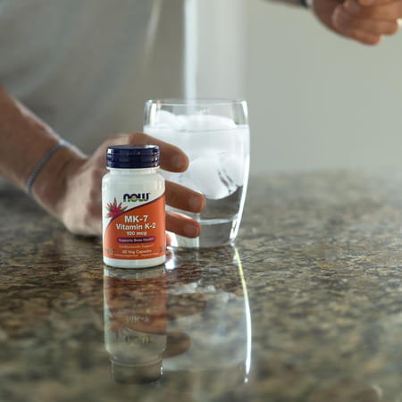 Now Foods | Mk-7 Vitamin K-2 | 100 Mcg | 60 Veg Capsules