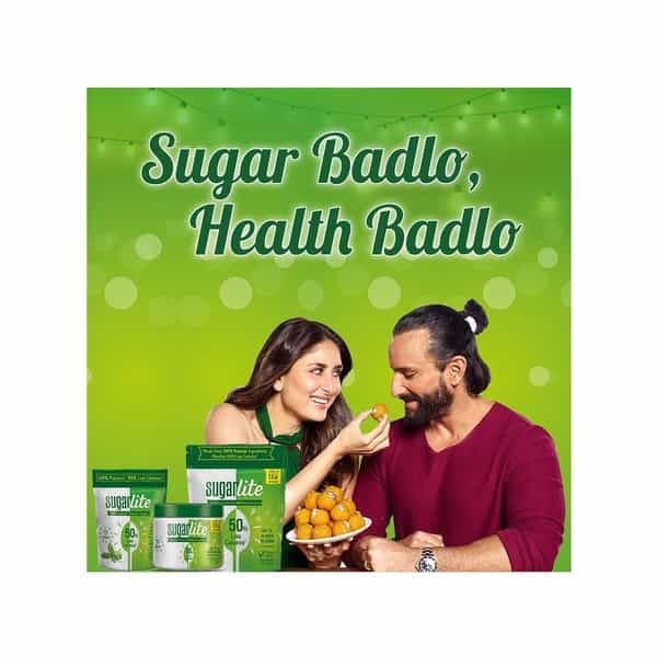 Sugarlite Vanilla Sweetener Powder Jar Of 500 G