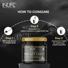Inlife Shilajit Gold | Original Himalayan Shilajeet Resin | 75% Fulvic Acid | Lab Tested - 20g
