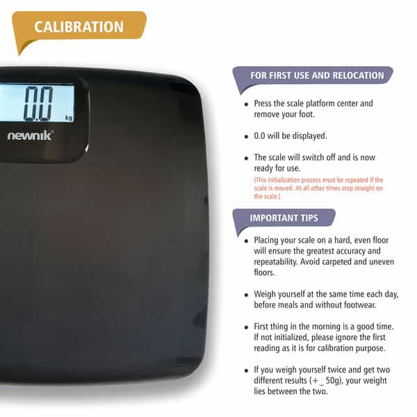 Newnik Pse101 Digital Electronic Personal Scale & Weigh Machine