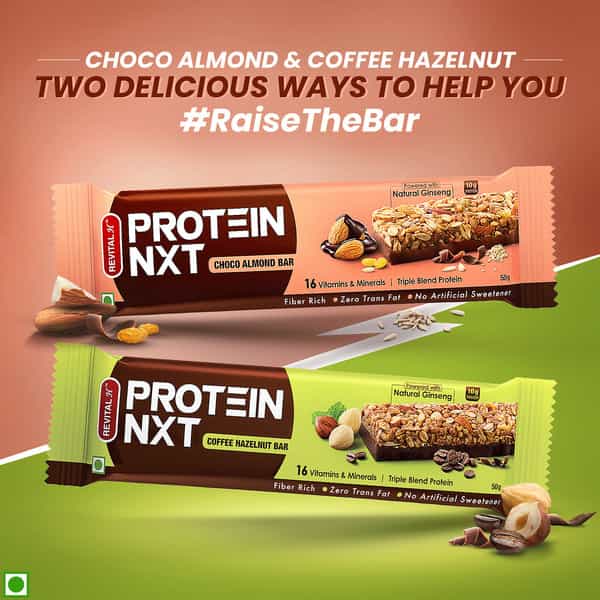 Revital H Protein Nxt 10G Protein Bar Choco Almond - 50G