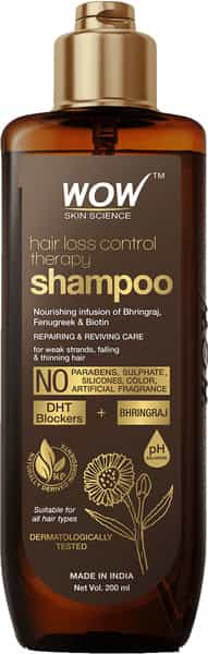 Wow Skin Science Hair Loss Control Therapy Shampoo - 200Ml