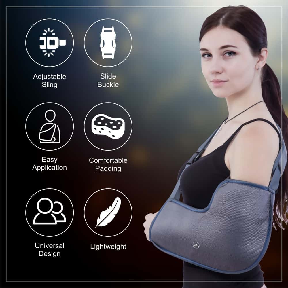 BPL ORTHOCARE ARM SLING GREY - S - 1PC