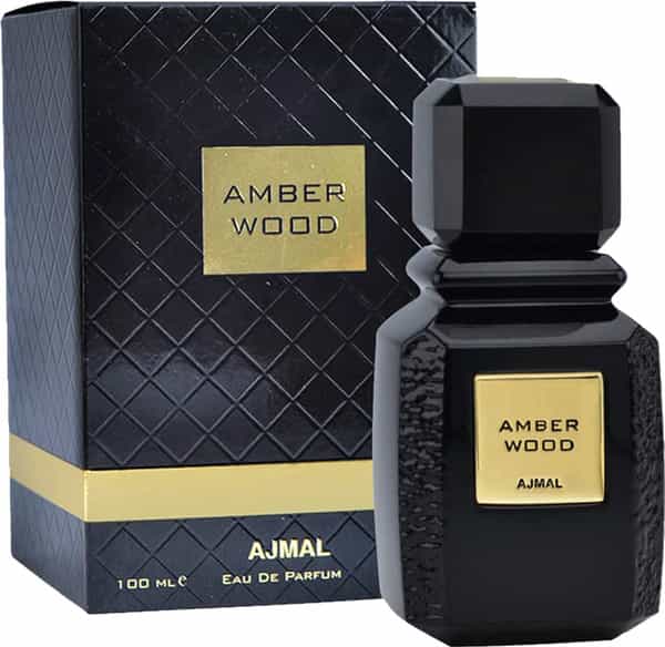 Ajmal Amber Wood Edp 100Ml Woody Perfume For Unisex - Made In Dubai