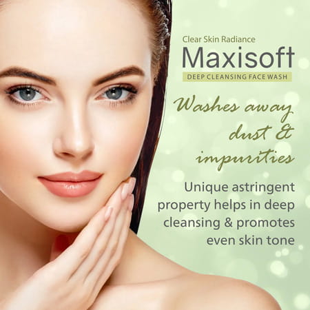Maxisoft Deep Cleansing Face Wash (100 Ml - Pack Of 3)