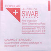 Popular Alcohol Swabs-100 No's