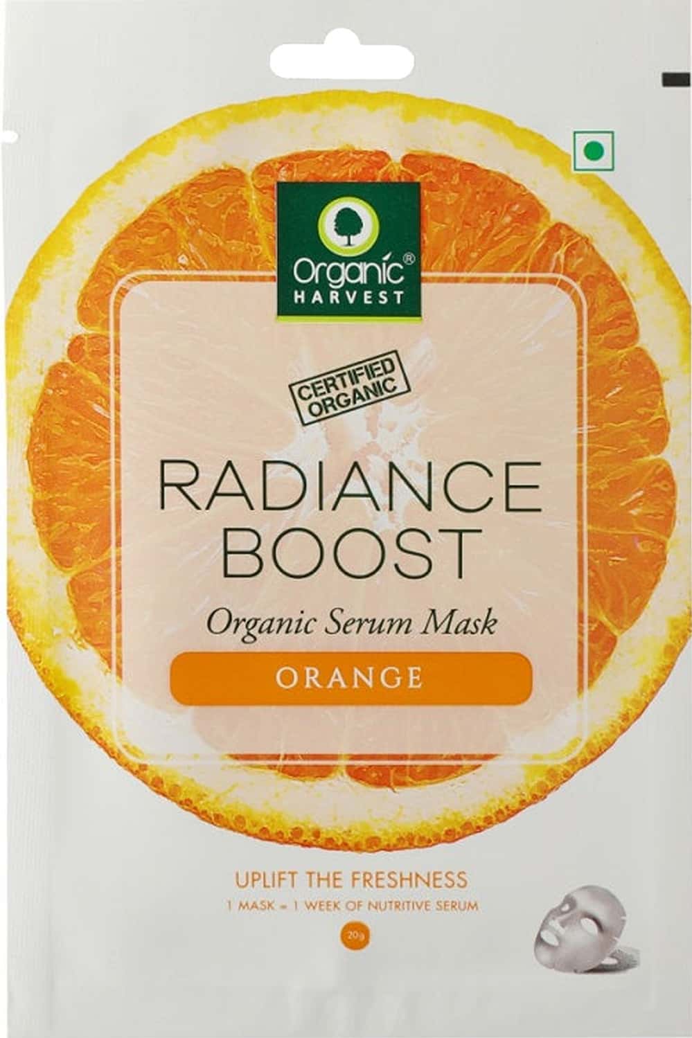 Organic Harvest Orange Serum Mask- 20gm