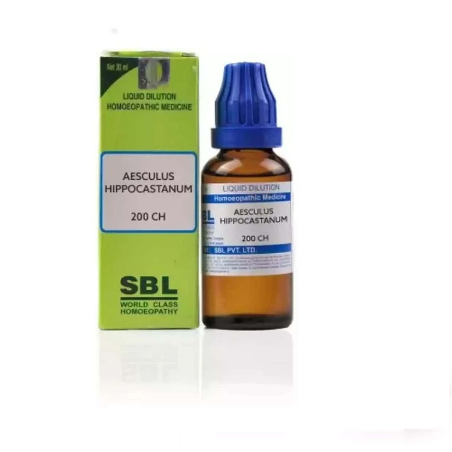 Sbl Aesculus Hippocastanum Dilution 200 Ch 30 Ml Pack Of 2