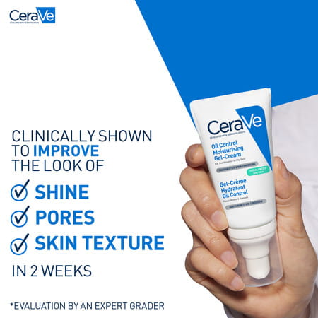 Cerave Oil Control Gel-Cream | Lightweight Moisturizer | For Oily Skin | 52Ml
