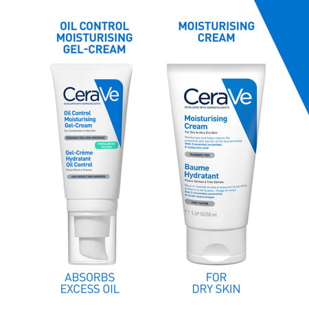 Cerave Oil Control Gel-Cream | Lightweight Moisturizer | For Oily Skin | 52Ml