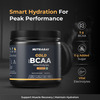 Nutrabay Gold Bcaa 2:1:1 With Electrolytes|5G Bcaa | Pre/Post Workout Energy Drink|250G | Orange