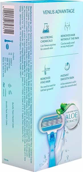 Gillette Venus (Aloe Vera) Hair Removal Razors For Women