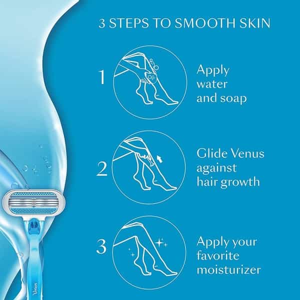 Gillette Venus (Aloe Vera) Hair Removal Razors For Women