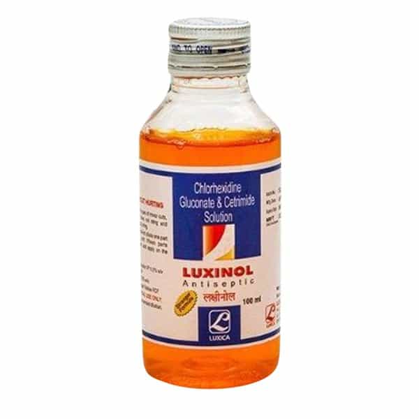 Luxinol Chlorhexidine Gluconate And Cetrimide Antiseptic Solution - 100Ml