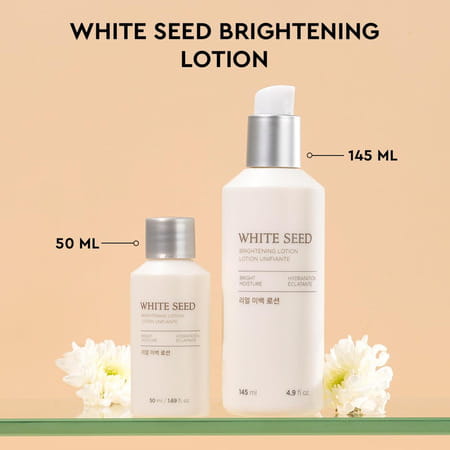 The Face Shop White Seed Brightening Lotion - Korean | Niacinamide | Even Skin Tone - 50ml