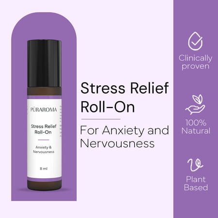 Puraroma Stress Relief Roll On - 8 Ml