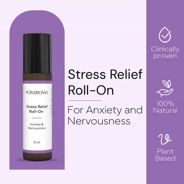 Puraroma Stress Relief Roll On - 8 Ml