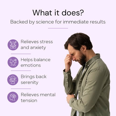 Puraroma Stress Relief Roll On - 8 Ml