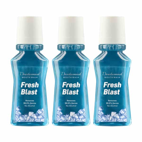 Dentomist Mouth Wash 150 Ml | For Total Oral Hygiene | Long Lasting Freshness (Pack Of 3)