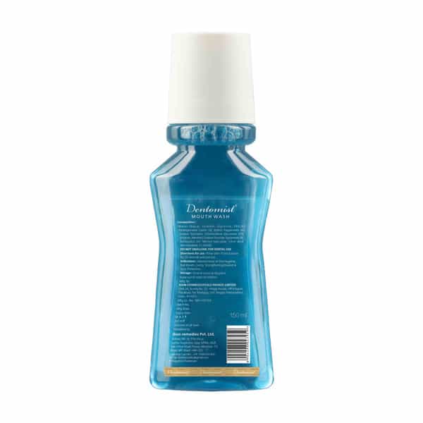 Dentomist Mouth Wash 150 Ml | For Total Oral Hygiene | Long Lasting Freshness (Pack Of 3)