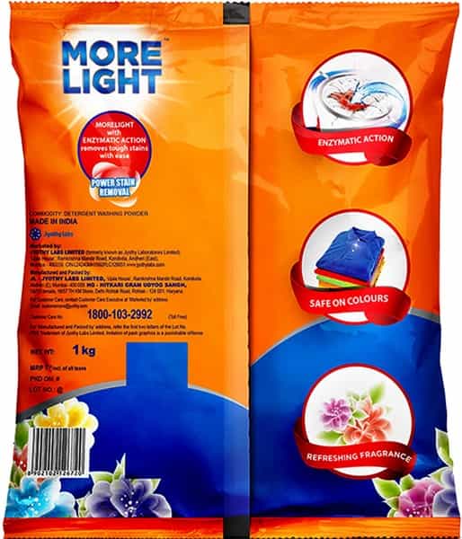 More Light Detergent Powder - 1Kg