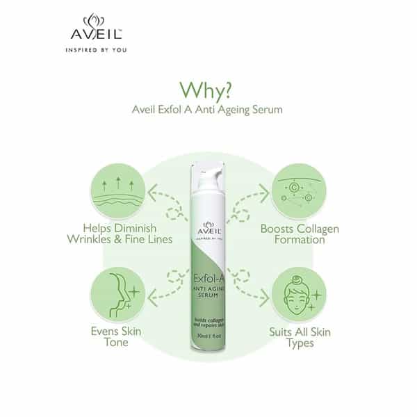 Aveil Exfol A Cream - Anti Ageing Serum