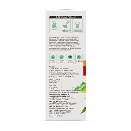 Krishna'S Sciatifix Juice - 1l