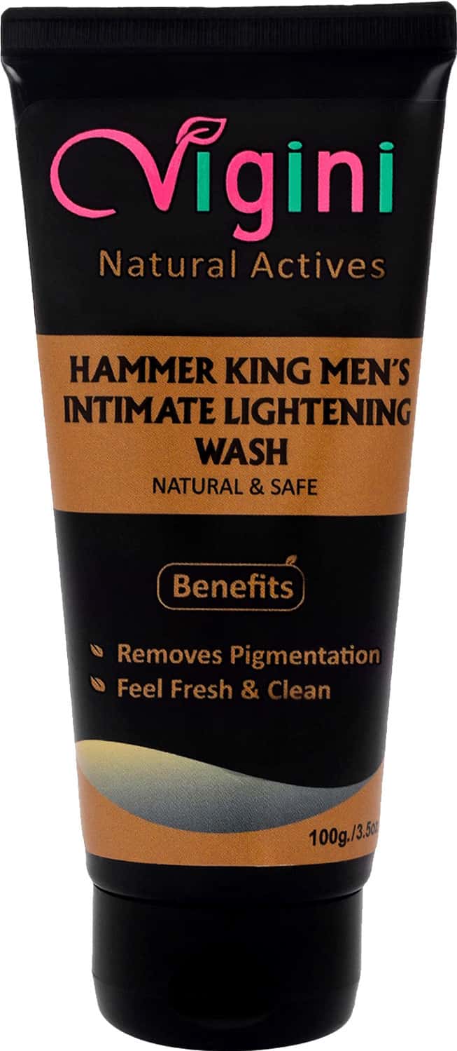 Vigini Hammer King Intimate Lightening Whitening Brightening Deodrant Anti Itching Gel Wash Men