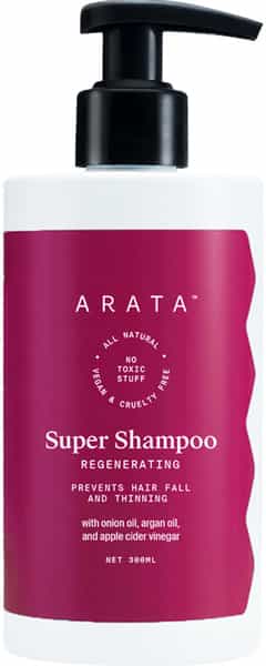 Arata Natural Regenerating 5 In 1 Anti-Hairfall Super Shampoo (300 Ml)