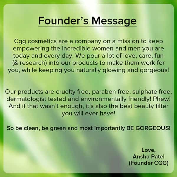Cgg Cosmetics Aloe Vera Micellar Water - 4 In 1- 300Ml