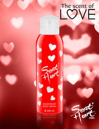 Sweet Heart Red Deodorant Perfumed Bodyspray 200ml