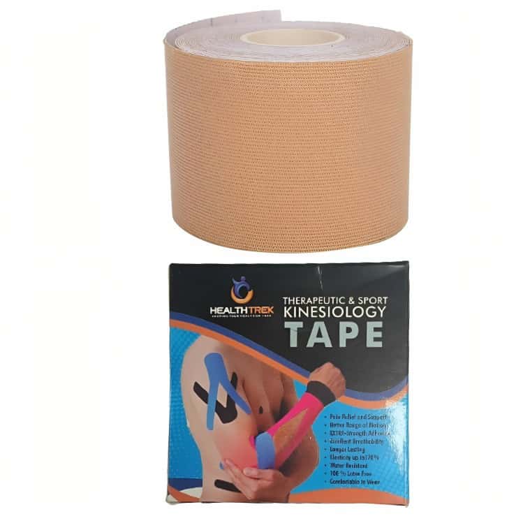Buy HEALTHTREK EXERCISE TAPE FOR INJURIES (PACK OF 1, BROWN, 5 M X 5 CM