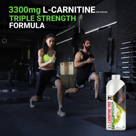 Muscleblaze Liquid L - Carnitine Pro (Key Lime | 450Ml) | 3300Mg L - Carnitine |Triple Strength