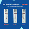 Covifind Covid-19 Rapid Antigen Self Test By Meril - Easy Self Test | Ai-Powered | Result In 15 Min