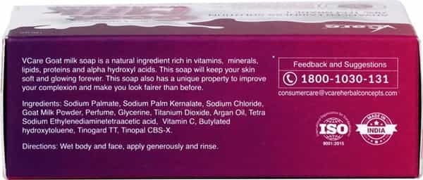 Vcare Goat Milk Soap - 125G