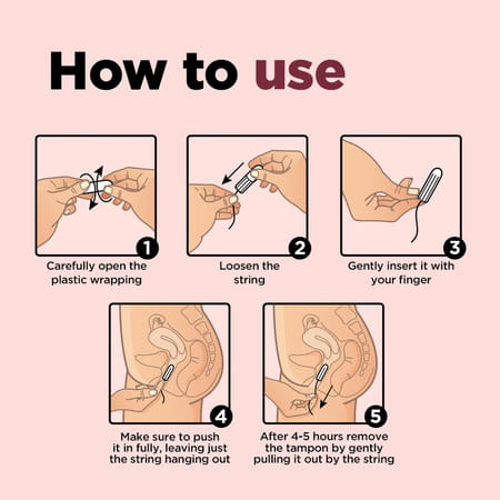 Peesafe Pee Safe Organic Cotton Tampon (Super Plus)