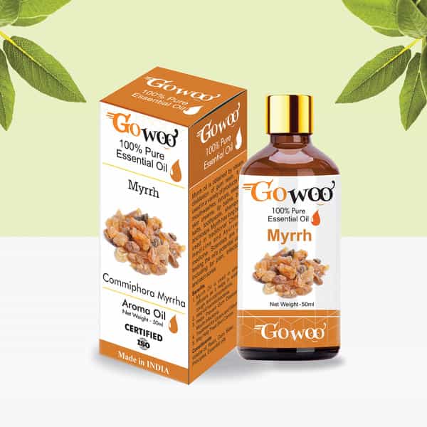 Go Woo 100% Pure Myrrh Oil Virgin & Undiluted 50 Ml