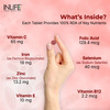 Inlife Iron Folic Acid Supplement (60 Tablets)