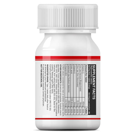 Inlife Iron Folic Acid Supplement (60 Tablets)