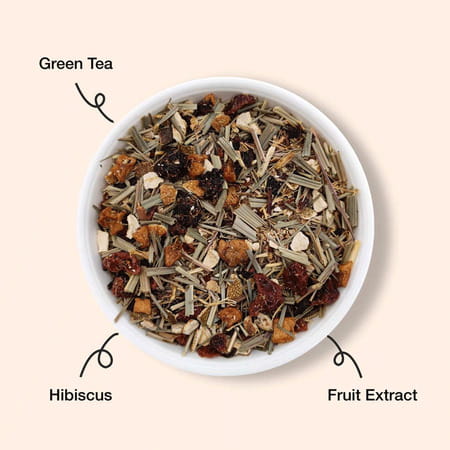 The Infused Kettle Hibiscus Green Tea(Tisane) (50 Gms)