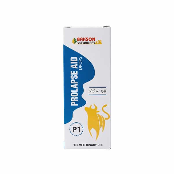 Baksons Veterinary Prolapse Aid (P1) Drops | For Veterinary Use | 30 Ml