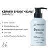 Beauty Garage Professional Keratin Smooth Daily Shampoo 300Ml With Keratin Smooth Conditioner 300Ml