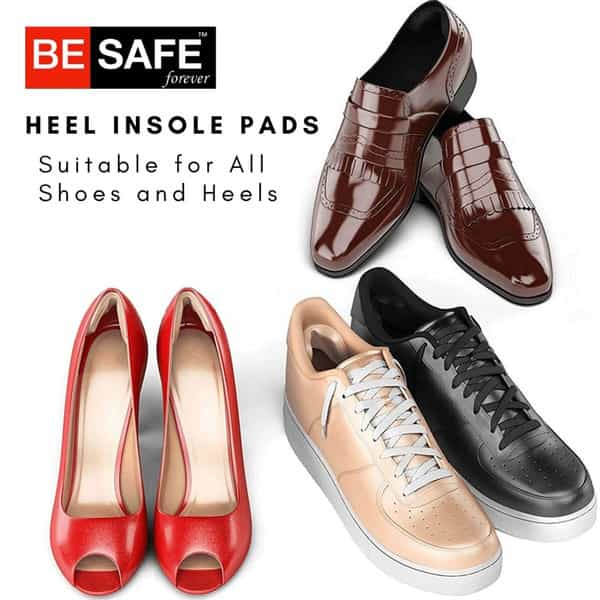 Besafe Forever Self Adhesive Shoe/ Heel Insole Suitable For All Pair Of 4