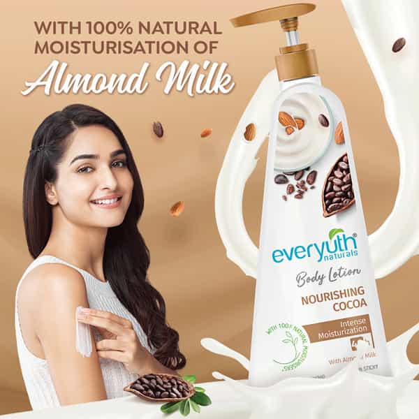 Everyuth Naturals Body Lotion Nourishing Cocoa 500Ml