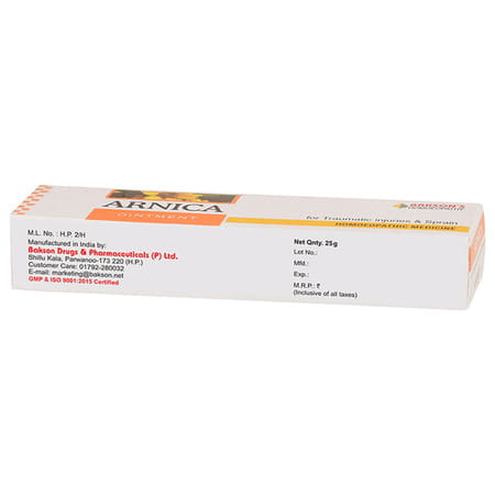 Baksons Homoeopathy Arnica Ointment 25 Gm
