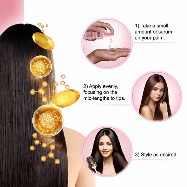 Nashi Hair Rejuvenate Serum 100Ml With Camellia Seed Oil For Shine And Smoothness