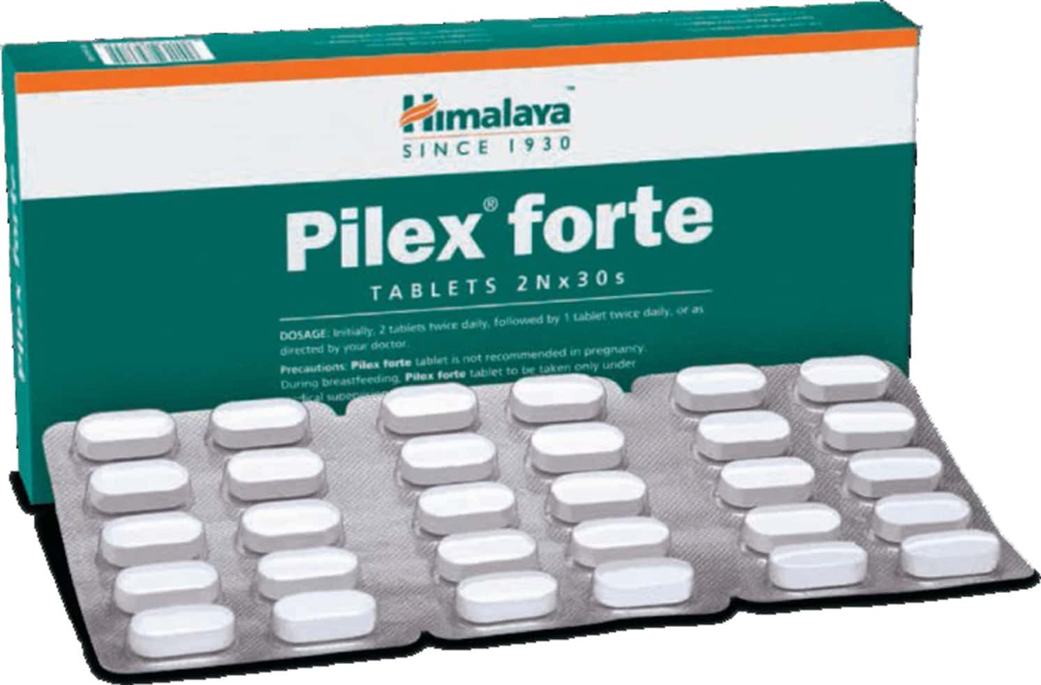 Himalaya Pilex Forte Strip Of 30 Tablets