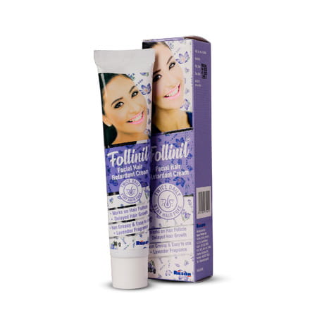 Rusan Follinil Facial Hair Retardant Cream - 30g